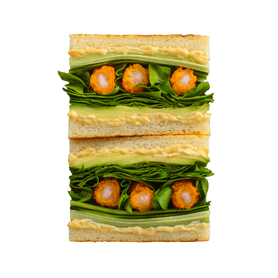 Sando Crevette Tempura