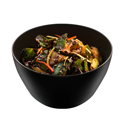 Salade Concombre Miso Rouge