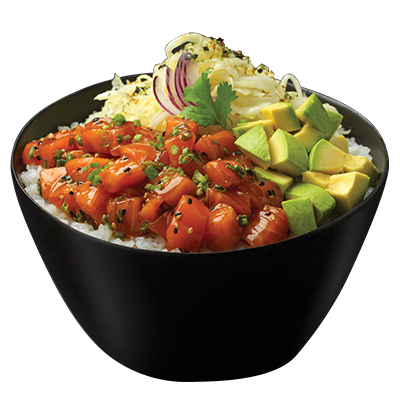 Poke Saumon Teriyaki