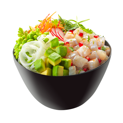 Poke Bowl Daurade